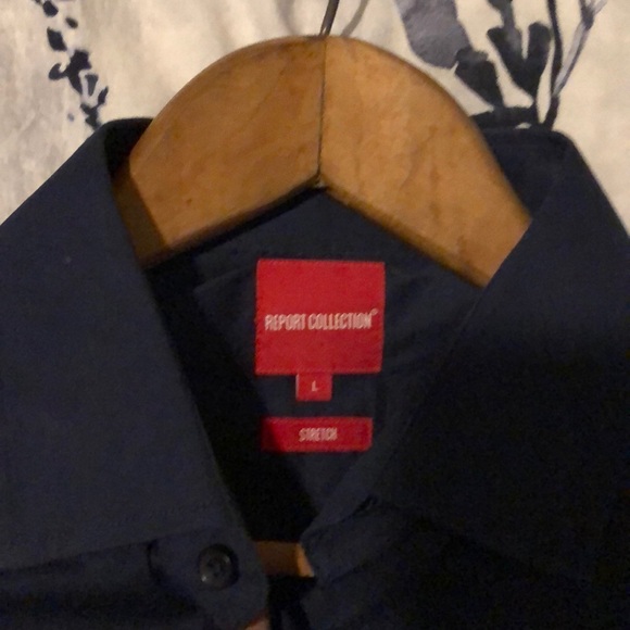 Men’s Report Collection Size L Fitted Shirt - Picture 2 of 5